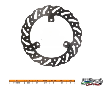 Bremseskive for Delta Braking KTM 65 SX årg. 04 - 23